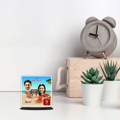 Couple Wedding Caricature Customized With Name, Date & Photo Weeding Invitations Caricature Best Wedding Gift for Friend Couple Wedding Decor Caricature